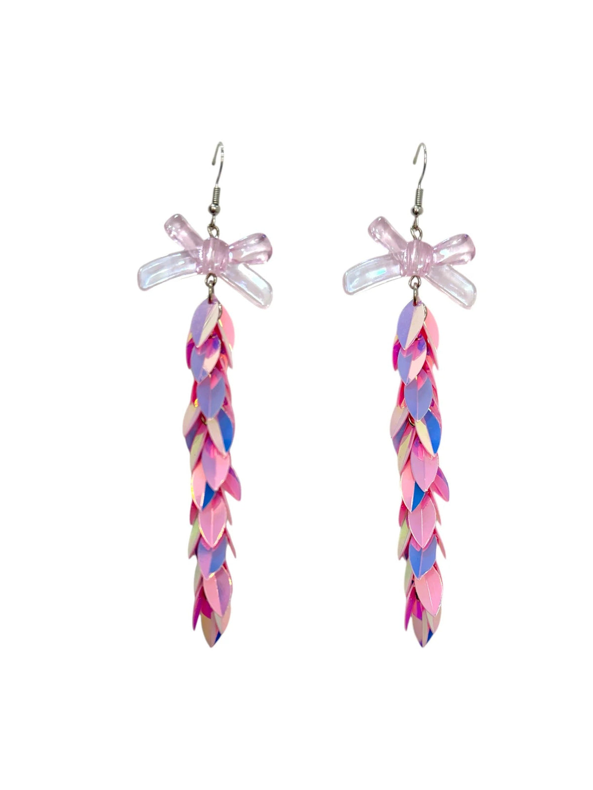 Brinco Paetê Laço Balancê