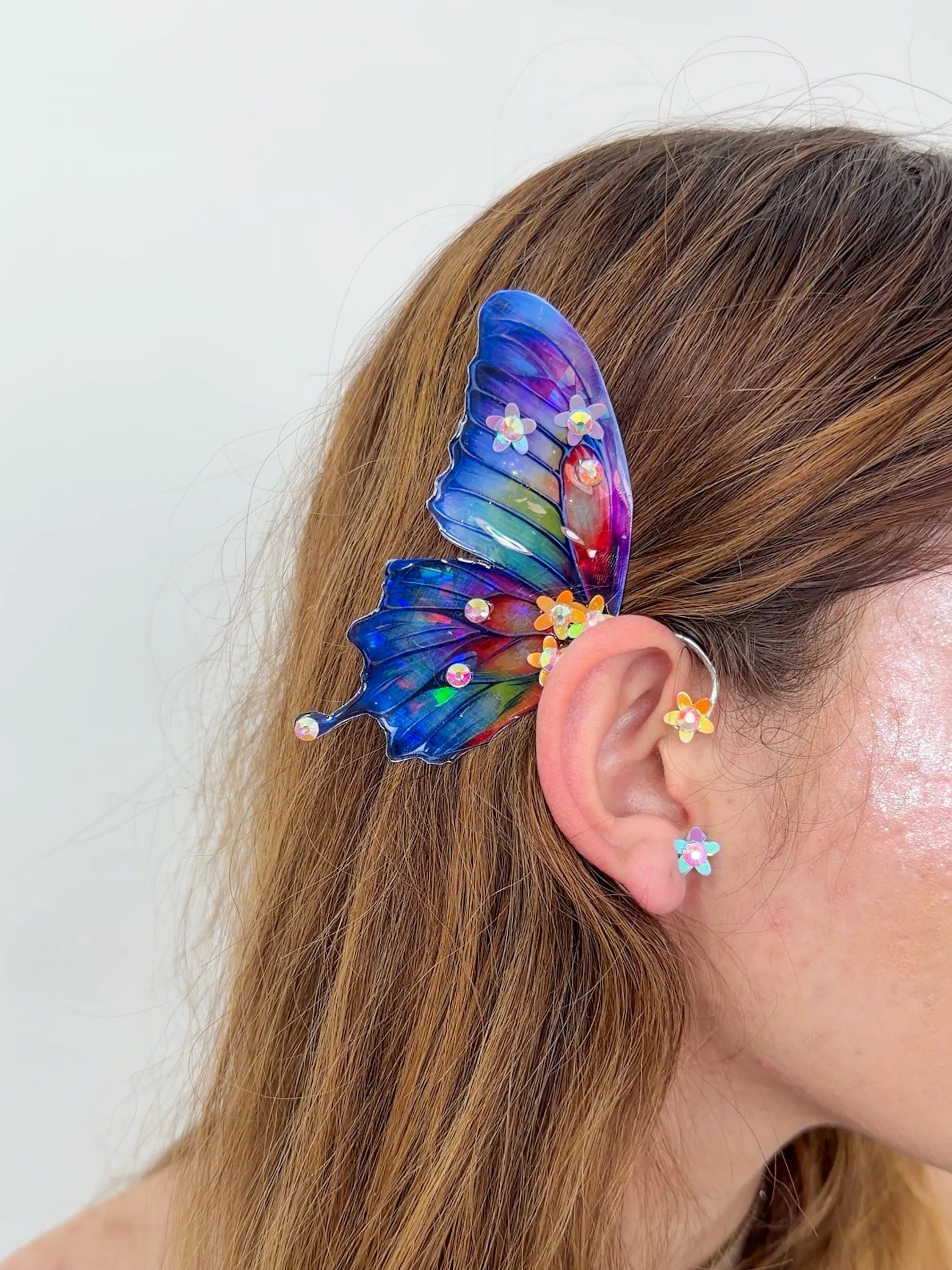 Ear Cuff Borboleta