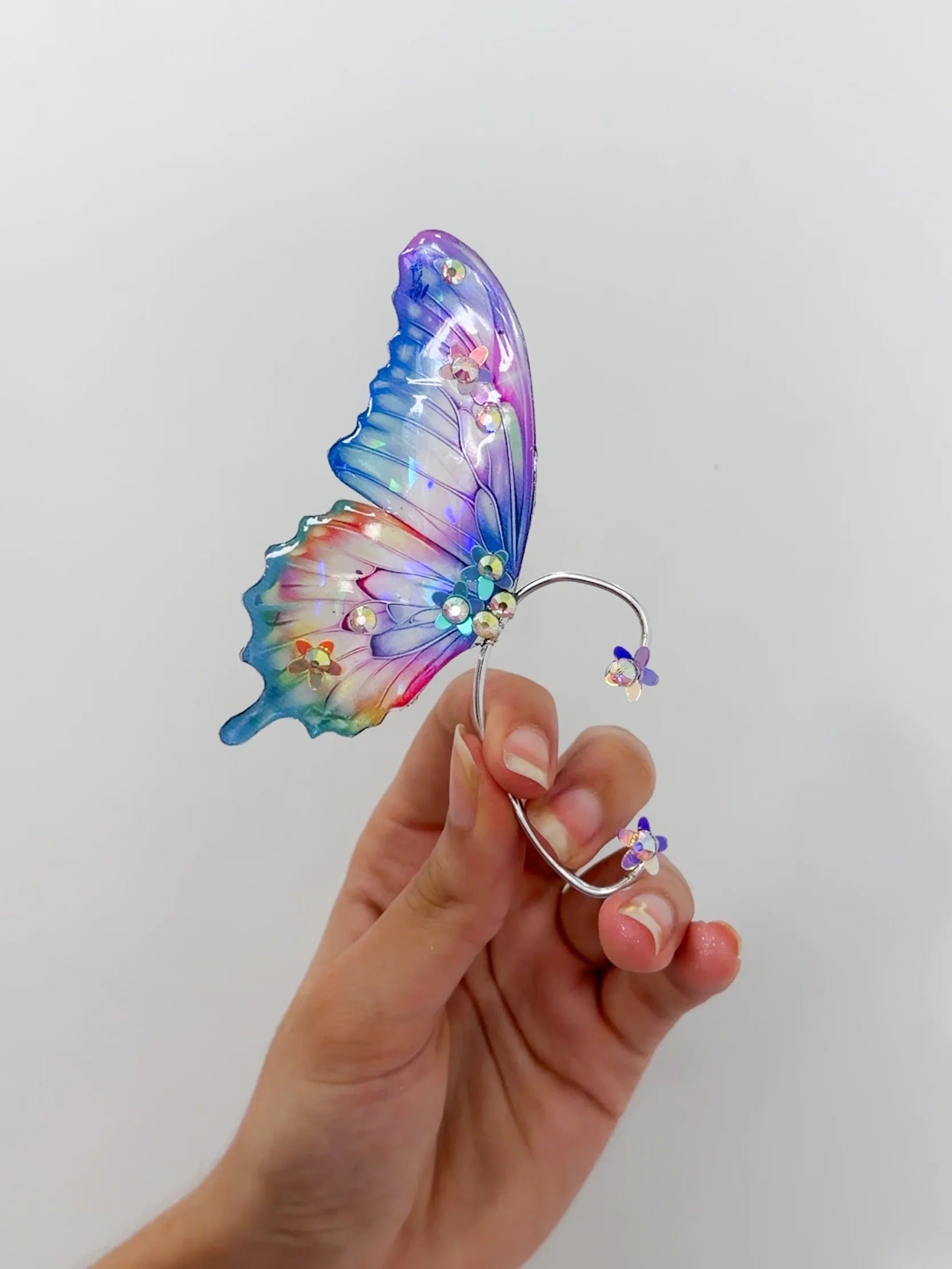 Ear Cuff Borboleta