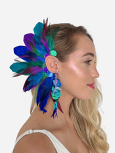 Brinco Paetê Sereia Noturna