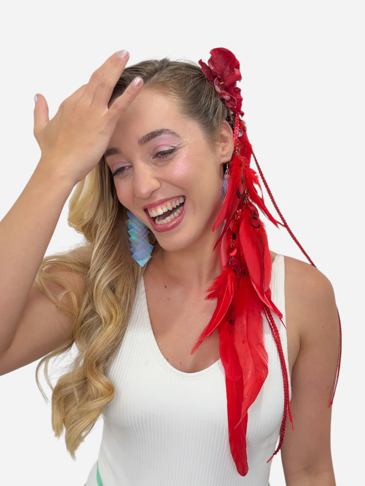 Bico de Pato Chama Vermelha