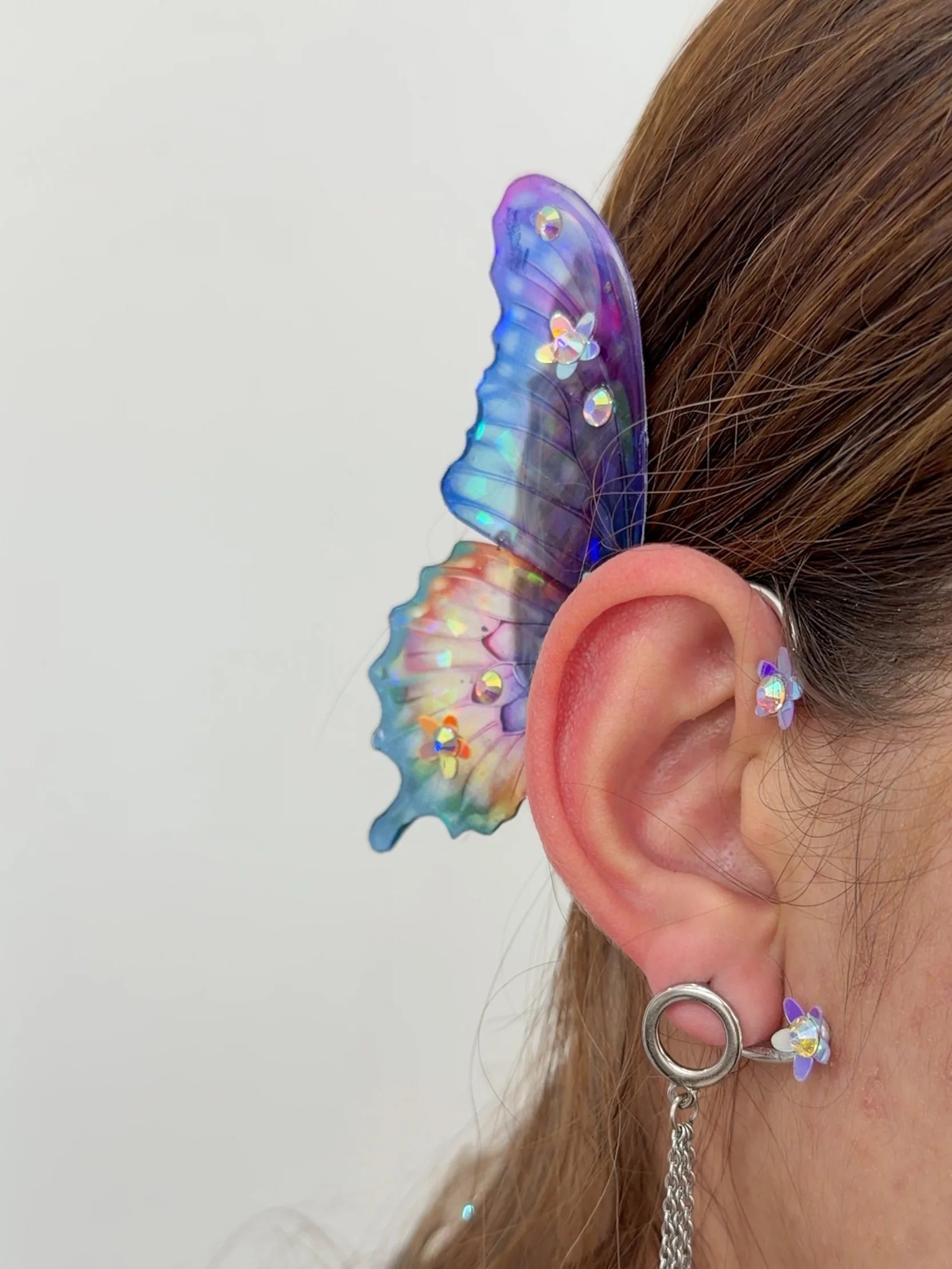 Ear Cuff Borboleta