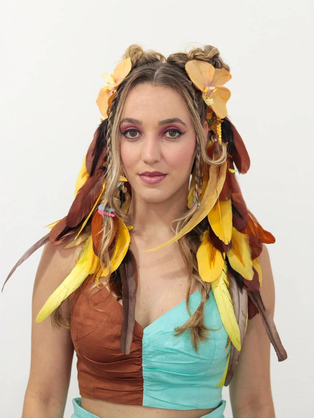 Bico de Pato Orquídea Terra de Folia