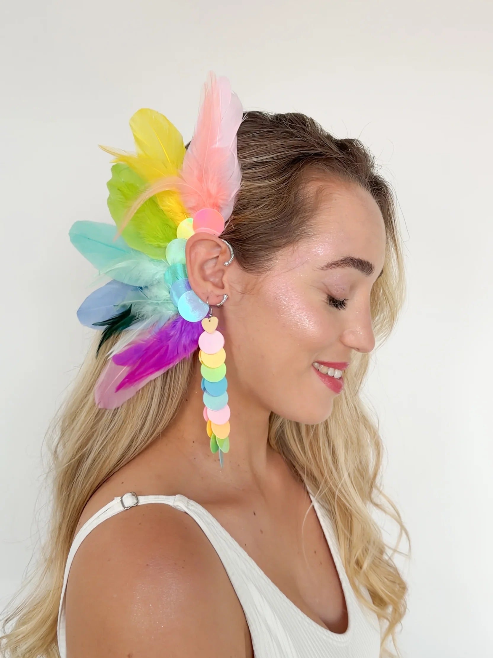 Ear Cuff Colorido Candy