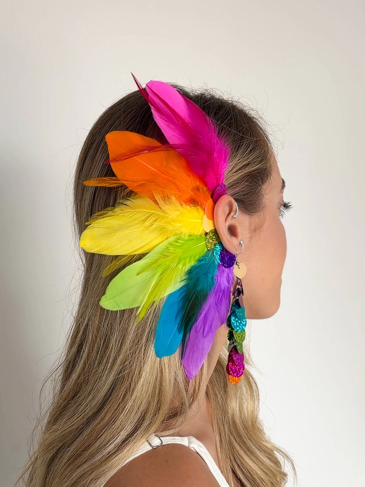 Ear Cuff Neon Colorido