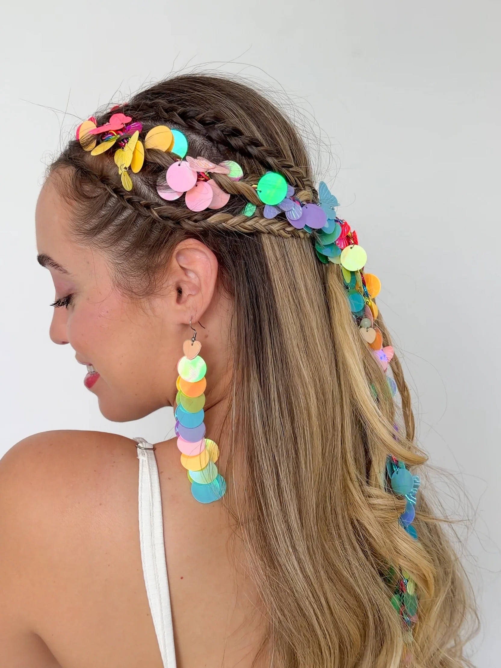 Tic-Tac Paetê Borbo Arco-Íris Candy