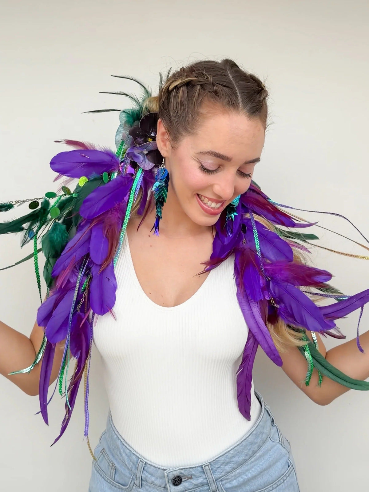 Bico de Pato Orquídea Violeta